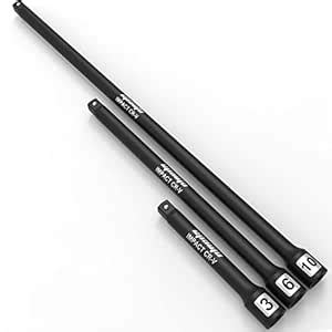 EPAuto 3 Pcs 1/4-Inch Drive Impact Extension Bar Set : Amazon.in: Home ...