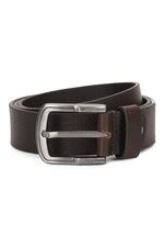 Buy Men Brown Textured Leather Belt Online - 673780 | Peter England
