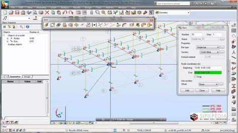 Robot Structural Analysis Tutorial Creating Grid Angles 的图像结果