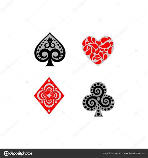 Quotplaying Cards Suit Pips Symbols Spade Heart Diamond Heart Spade
