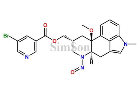 N-Nitroso Nicergoline EP Impurity H | CAS No- NA | Simson Pharma Limited