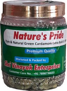 Nature's Pride Green Cardamom Extra Bold Price in India - Buy Nature's ...