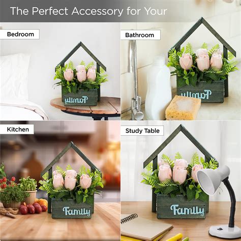 UMAI Artificial Plants for Home Decor with Pot Aesthetic Room Decor It ...