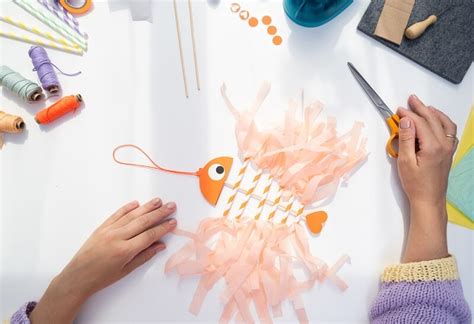 Flatterflunder: Easypeasy Fische basteln