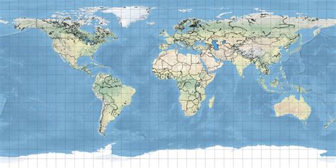 Non Mercator Map 的图像结果