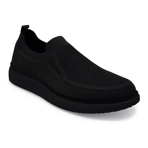 Akademiks Men's Knit Slip-On Shoes