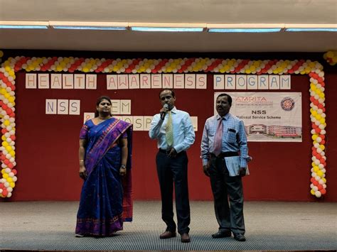 Health Awareness Program - 2017 | Intranet Amrita Vishwa Vidyapeetham ...