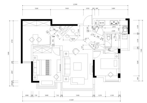 苏州88平现代奢华风格公寓装修施工图-住宅装修-筑龙室内设计论坛