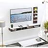 BLUEWUD Primax Engineering Wood Wall Mount TV Entertainment Unit Set ...