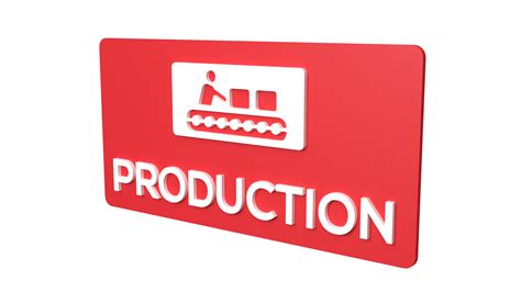 PRODUCTION | PRODUCTION signages