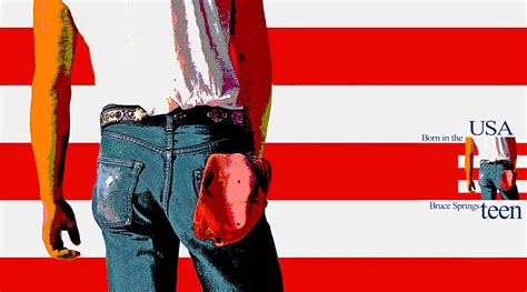 Image result for Bruce Springsteen USA