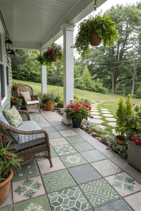 16+ Stylish Tiled Porch Ideas for a Fresh Look in 2025 | Outdoor tiles ...