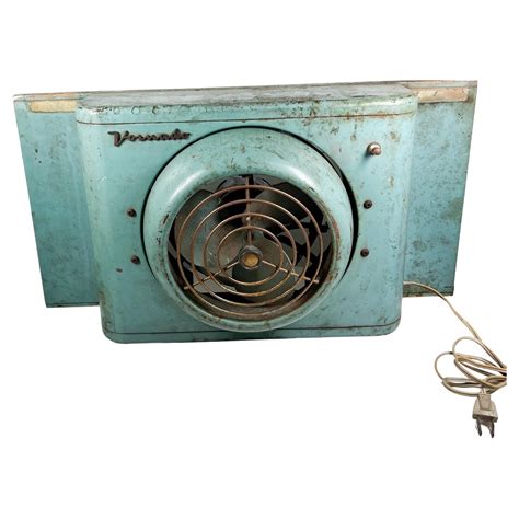 1950s Vintage Wall Unit Vornado Fabulous Mint Green Window Fan For Sale ...