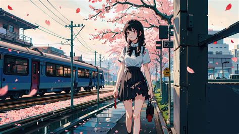 Cherry Blossom Anime Wallpaper 4k - Infoupdate.org