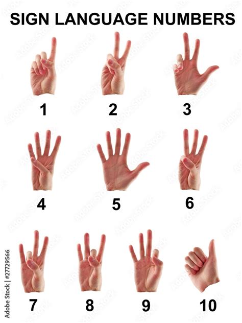 Image result for Chinese Sign Language Numbers