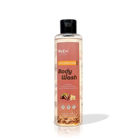 Buy WeOn Coffee & Warm Vanilla Body Wash for Youthful & Energizing Skin ...