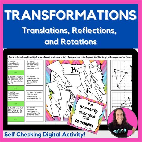 Image result for Transformation Rotation Reflection Maths