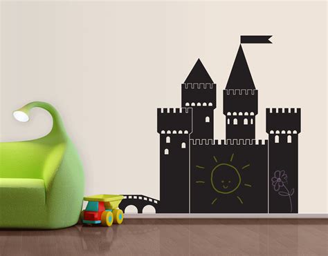 Castle Chalkboard Decal by www.yourdecalshop.co.nz | Kids wall decals ...