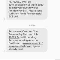 Amazon India — amazon pay emi capital float loan