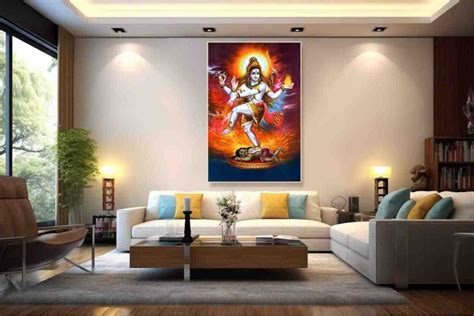 shiva nataraja images lord shiva painting on canvas