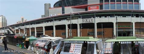 東ソウルバスターミナルの利用法と地下鉄2号線江邊駅