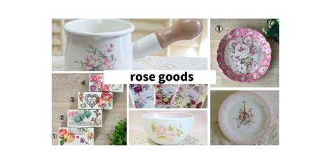 薔薇柄＊小物 Roses map