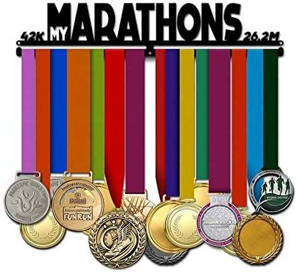 Buy Sportivo My Marathons 21k 42.2k Half and Full 30 inch Medal Hanger ...