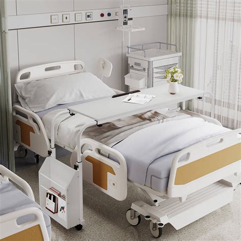 Pirecart Overbed Table with Wheels, Height India | Ubuy