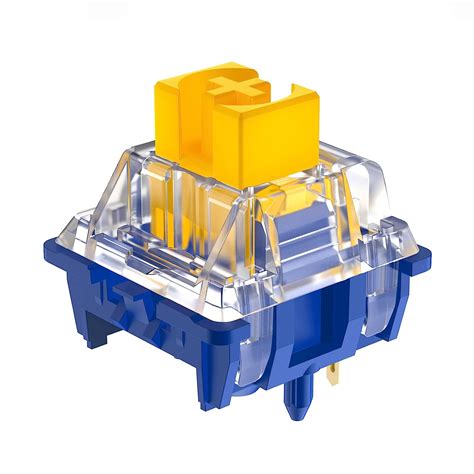 DUROCK Splash Brothers Switches, 13.45mm Box POM Stem 1mm Actuation ...