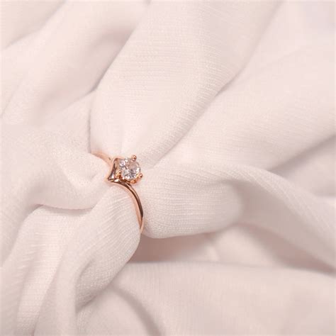 Ravishing gem rose-gold ring | Salty – Salty Accessories