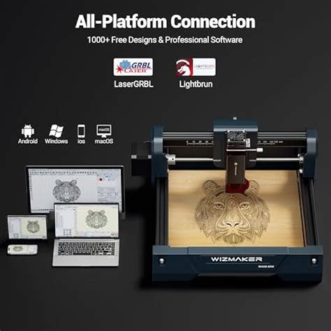 WIZMAKER Laser Engraver Machine, 2.5W Laser India | Ubuy