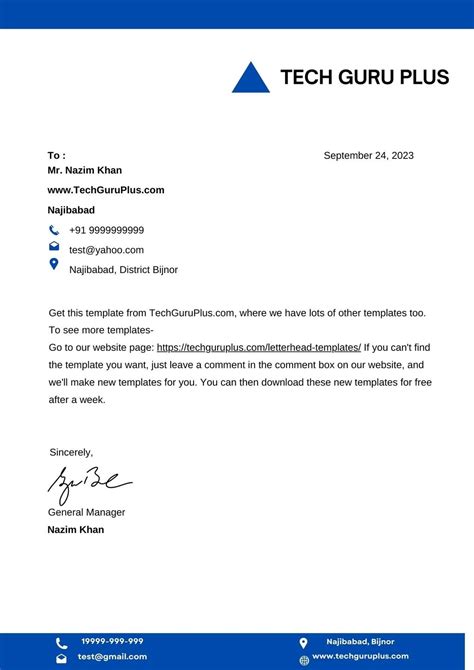 Free Letterhead Templates In Google Docs Latest (.docx)