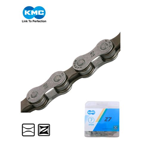 Bicycle Chain KMC Z7 for 7 & 21 Gear with 116 Links upto 10000 km Life ...