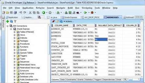 Image result for JDeveloper Database Connnect Options