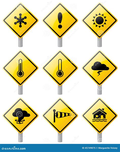 Weather Warning Signs 的图像结果