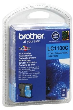 Cartouche d'encre Brother LC1100 CYAN | Darty