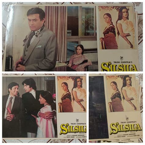SILSILA Bollywood movie lobby cards | Bollywood Poster Studio
