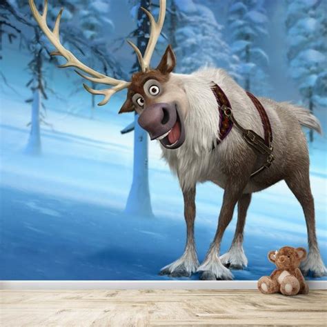 Life n Colors Sven from Frozen, Multi Colour Entertainment Wallpaper ...