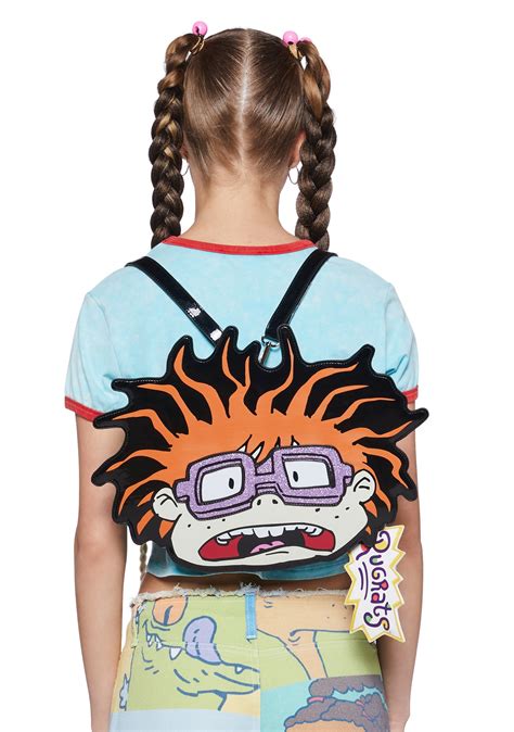 Dolls Kill x Rugrats Chuckie Vinyl Backpack