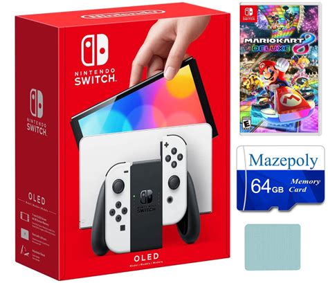 Buy Nintendo Switch 64GB OLED Model Bundle, Nintendo Switch Console ...