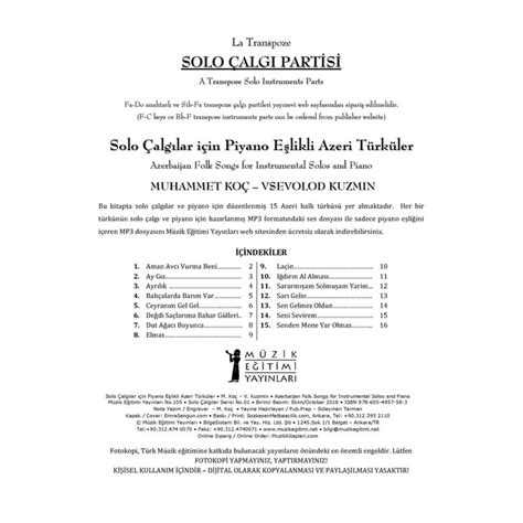 Azeri Türküler - La Transpoze Çalgı Partisi