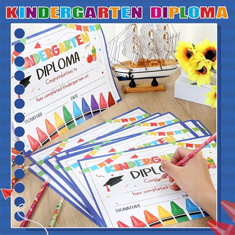 Fuutreo 80 Pcs Kindergarten Diploma Certificate for Kids India | Ubuy