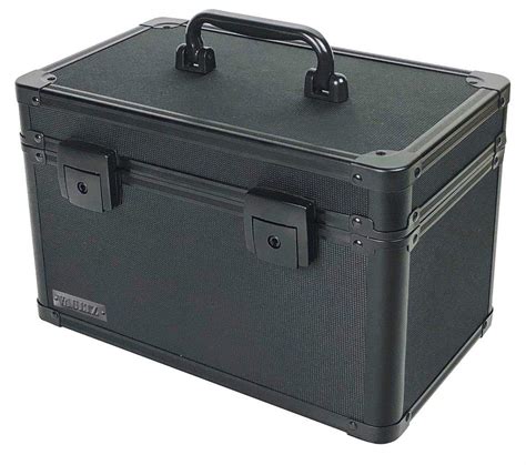 Vaultz Medium Locking Storage Case with Dividers, 12 L x 7.6 H x 8 W ...
