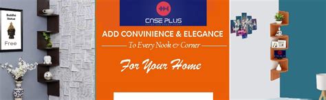 CASE PLUS Wooden Wall Shelves [3 Years Warranty - with Free Meditating ...