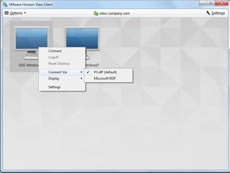 VMware Client 的图像结果