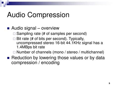 Image result for Audio Compression Chapter 13