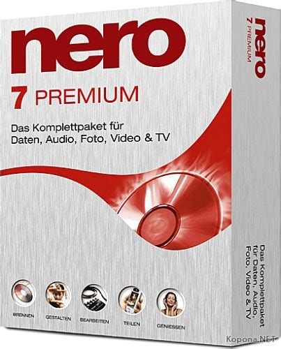 Nero 7 Premium Reloaded 7.11.10.0 » Скачать бесплатно программы для ...
