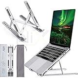 Dyazo 6 Angles Adjustable Aluminum Ergonomic Foldable Portable Tabletop ...