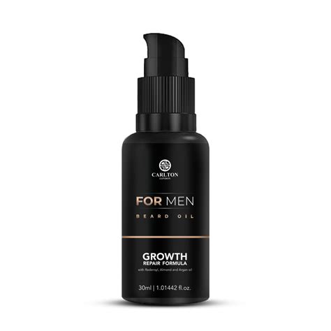 Buy Carlton London Men Beard Oil I Made of Sunflower Seed, Sweet Almond ...