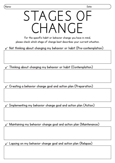 Mi Stages Of Change